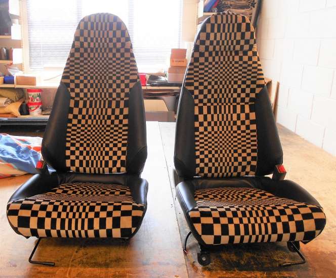 911 Porsche seats